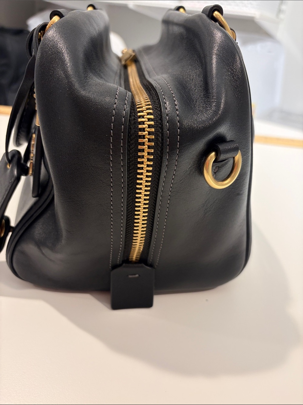 Coach Rogue Cube 20 Black Gold Hardware - Picture 4 of 9